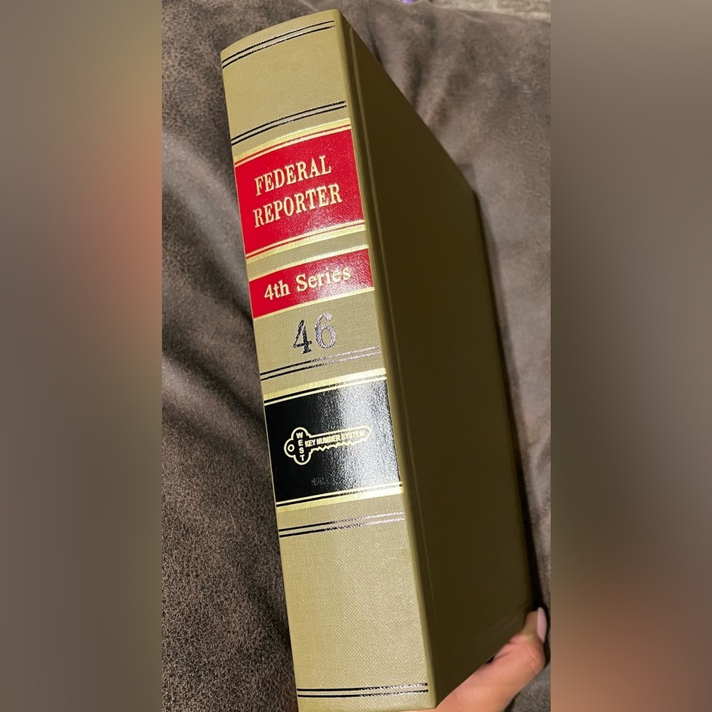 Federal Reporter book‎ Vol. 46 4th series
